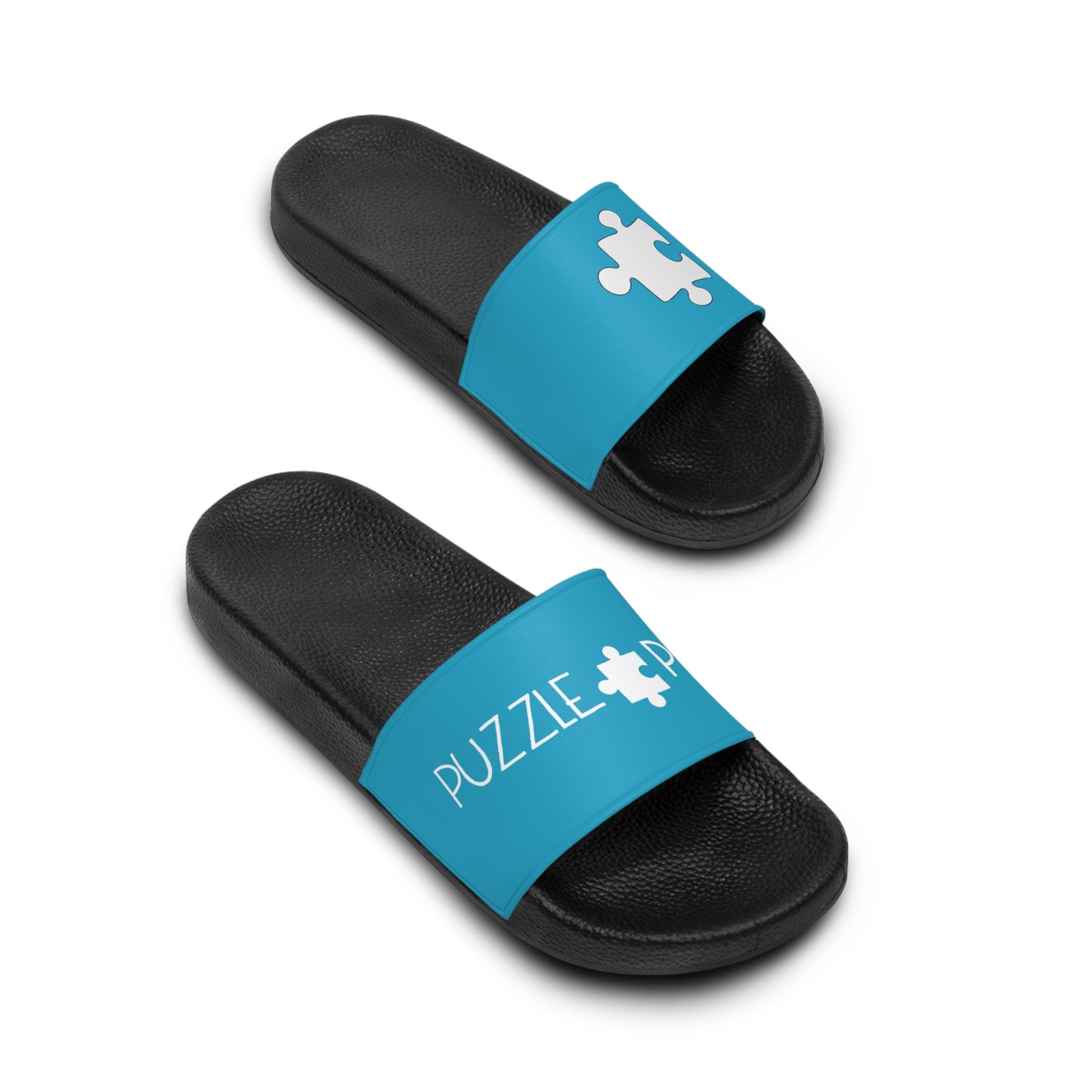 Puzzle Piece. BLUE SLIDEYS