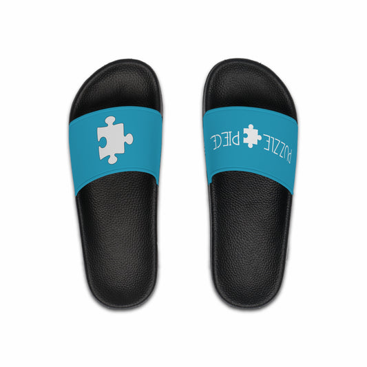 Puzzle Piece. BLUE SLIDEYS