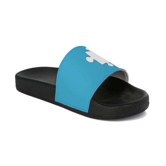 Puzzle Piece. BLUE SLIDEYS